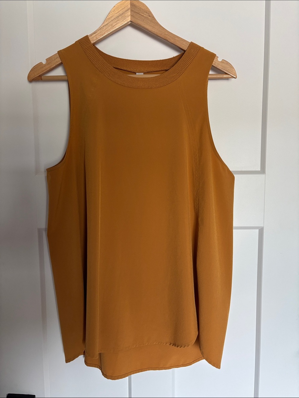 Women’s Sleeveless Tank Top - Mustard